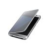Samsung - Étui Folio Argent clapet translucide Original pour Samsung Galaxy S7