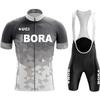 Cycling Clothing Man Laser Cut Bike Bib  Outdoor Cycling Suit Men's  Jersey Summer Mtb Clothes Blouse Mountain Outfit Suit Sportswear Set