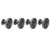 4Set Lion Head Zinc Alloy Cabinet Door Handle Modern Antique Cartoon Solid Drawer Pull Circular