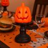 Spooky Eyeball Pumpkin Candle Holder Black Cat LED Pumpkin Light  Yard Decor