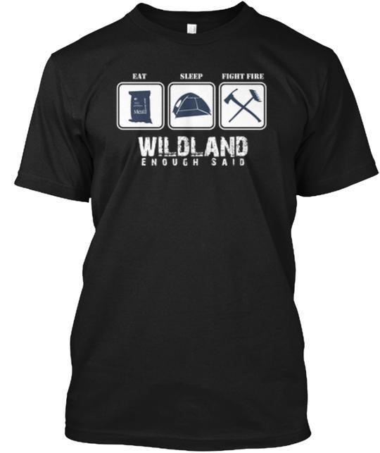 New Wildland Firefighter Tee T-Shirt Made in the USA Size S to 5XL Unisex T-Shirt XXXL 1990₽