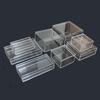 Clear Acrylic Rectangular Gift Box for Tea and Party Souvenirs