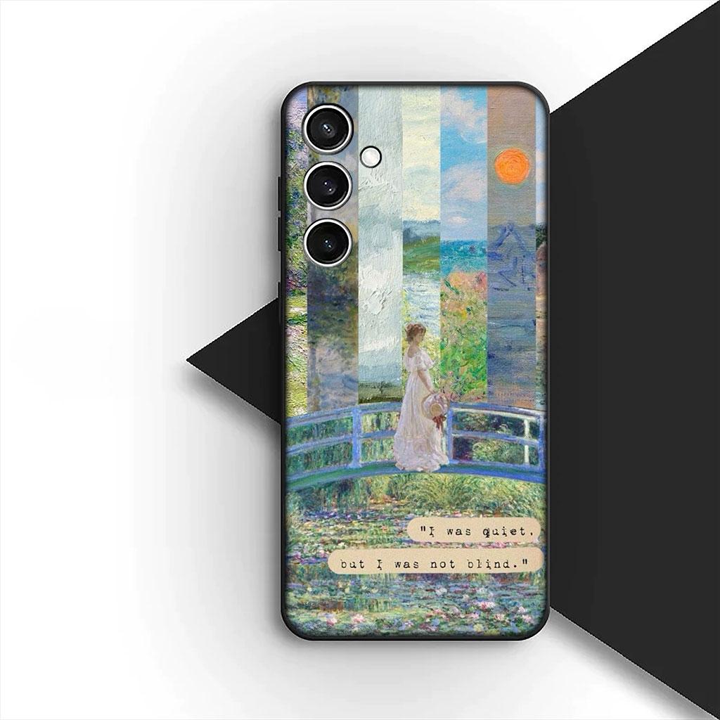 Casing Phone Cover for Huawei P30 P20 Mate 20 10 Lite Pro Y7 Y6P Y7A 2019 Nova 5T 3I Case Claude Monet Impressionism Painter
