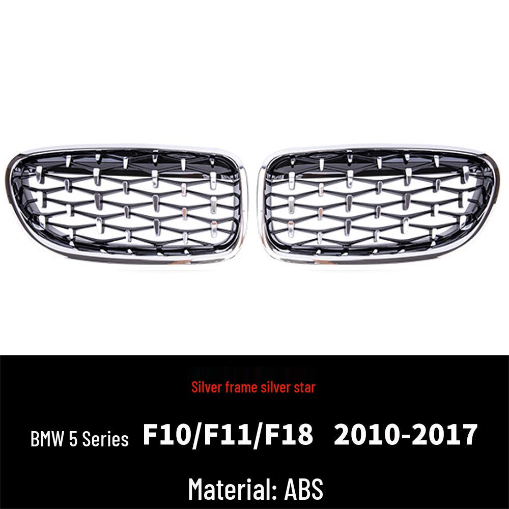 BMW 5 Series F10/F11/F18 Double Kidney Grille (2010-2017)