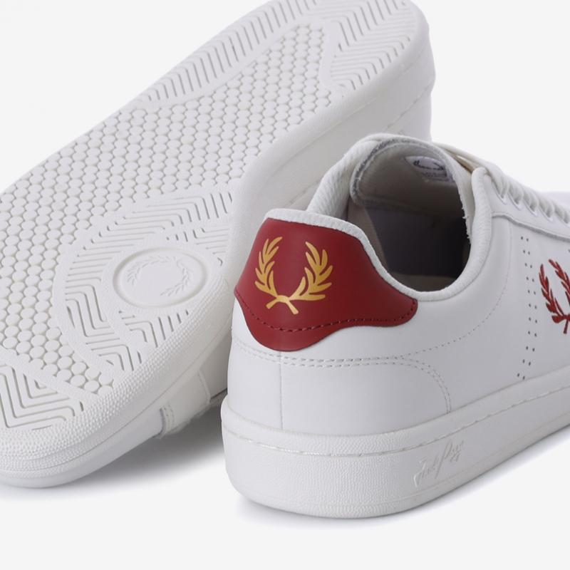 Fred Perry Unisex Leather Sneakers B721 Leather