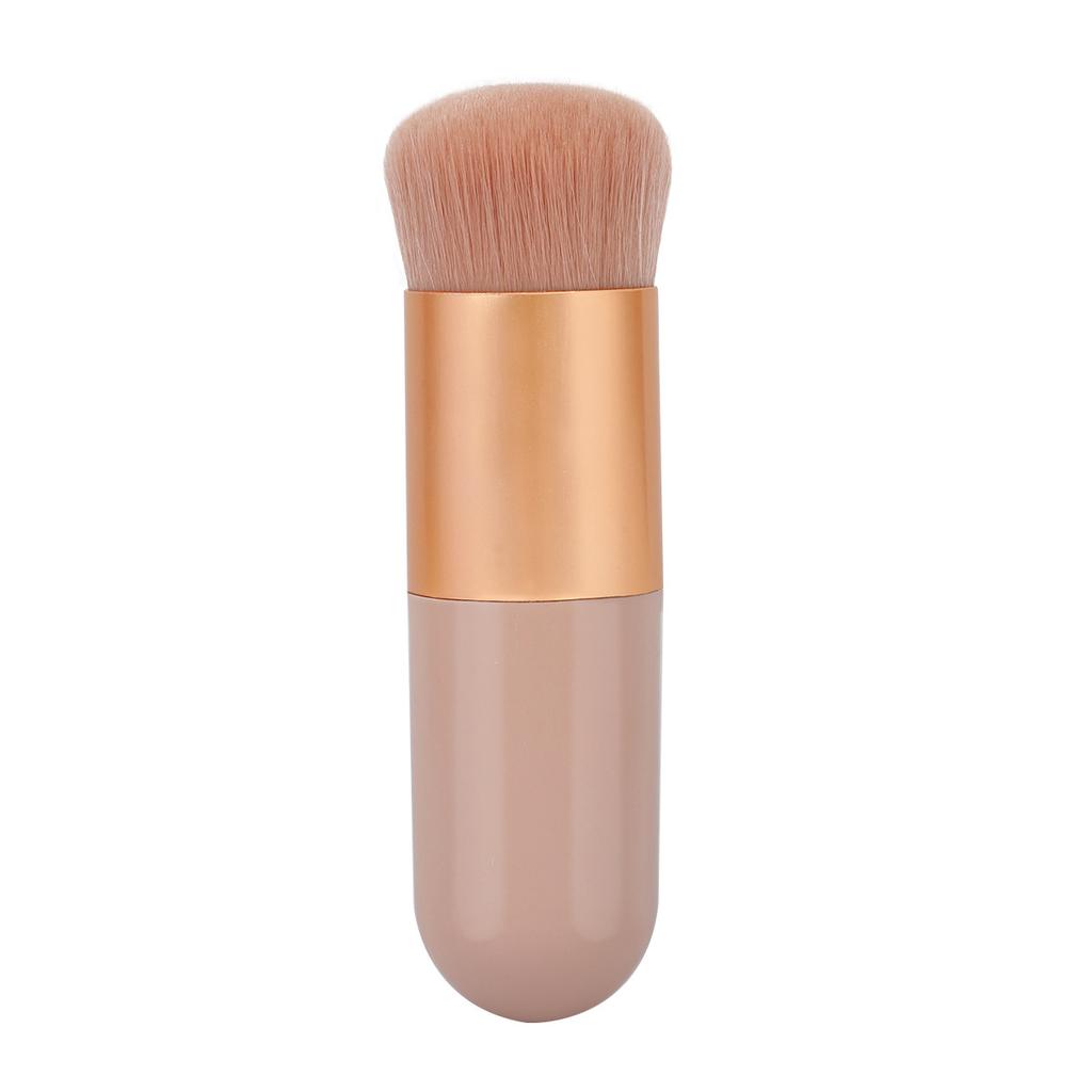 Single small fat pier foundation makeup brush, round head loose powder brush BB cream brush blush brush makeup tool brush