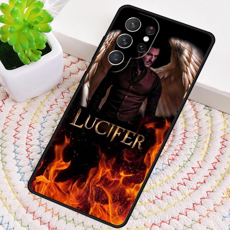 American TV Series Lucifer Phone Case for Samsung Galaxy Note 10 Pro S26 Ultra S23 S24 FE S25 S21 S22 PLUS Shockproof Cove