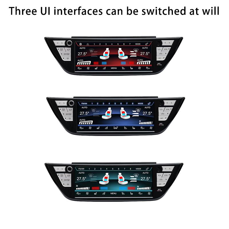 8.8" LCD Climate Control Intelligent AC Switch Panel Display Touch Screen For BMW 5 6 Series G30/M5/X3/X4 2018-2021 2022