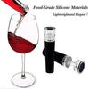 6 Pieces Wine Bottle Stopper, Silicone Wine Stoppers, Vacuum Wine Stoppers, - Pjun