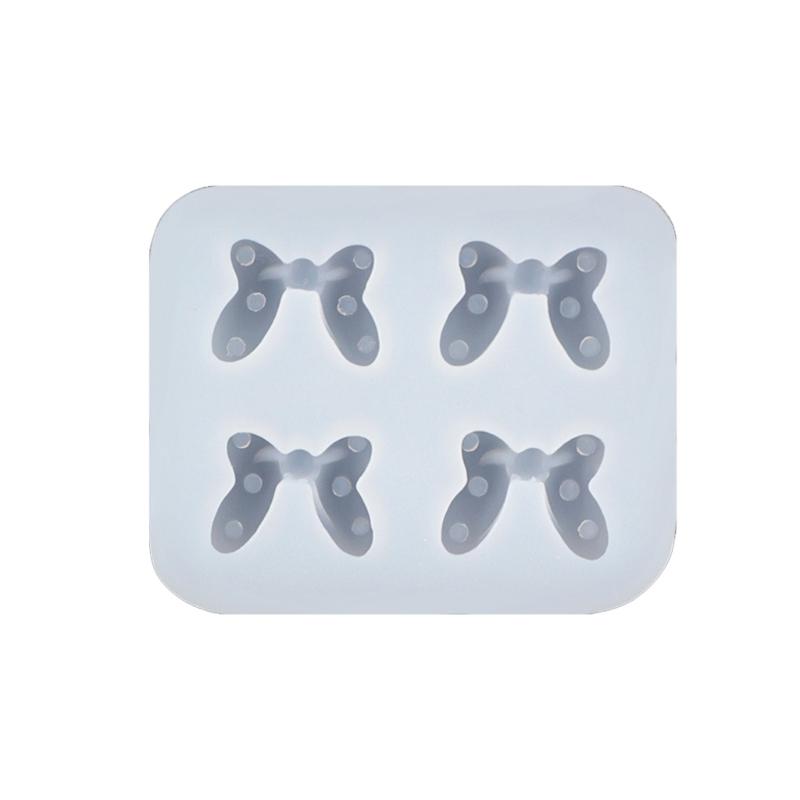 Silicone Mould Chocolate Molds DIY Bowknot Fondant Molds Epoxy Resin Molds Craft Molds for Cake Dessert Decoration