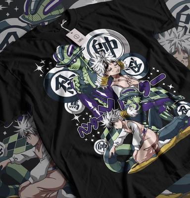 Meruem T-Shirt Gon Killua Hisoka Zoldyc Hunter XHunter Anime Gift Shirt All Size