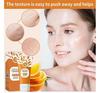 MVS STORE Orange Whitening Exfoliating Brightening Gel with Botanical Fibers and Jojoba Seed Oil, Dead Skin Removal, Mild Exfoliation