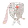 Cute Rabbit Ears Headscarf Hat Cherry Flossom Pattern Soft Cotton Hair Accessory For Women Adults Adjustable Headwear