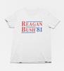Ronald Reagan e George H.W. Maglietta Bush, (1981-1989), Politico, Campagna