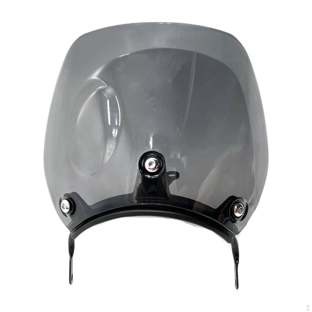 Motorbike Windshield Extended Deflector Front Replacement Sturdy Modern Wind for Guerrilla