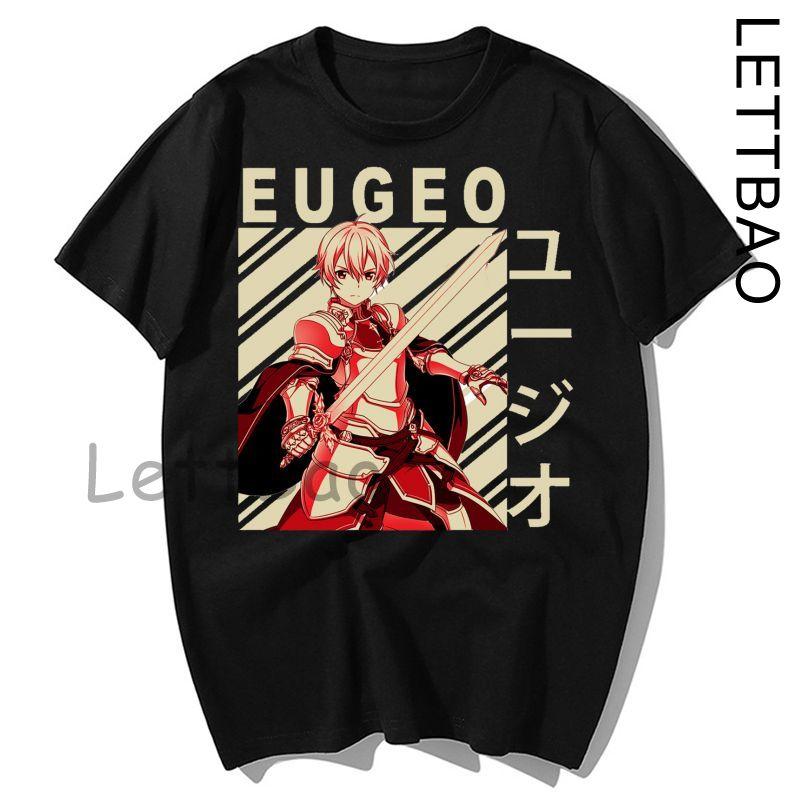 Sword Art Online T Shirt Sao Japanese Anime T Shirt Fun Casual Tee Shirt 100 Cotton