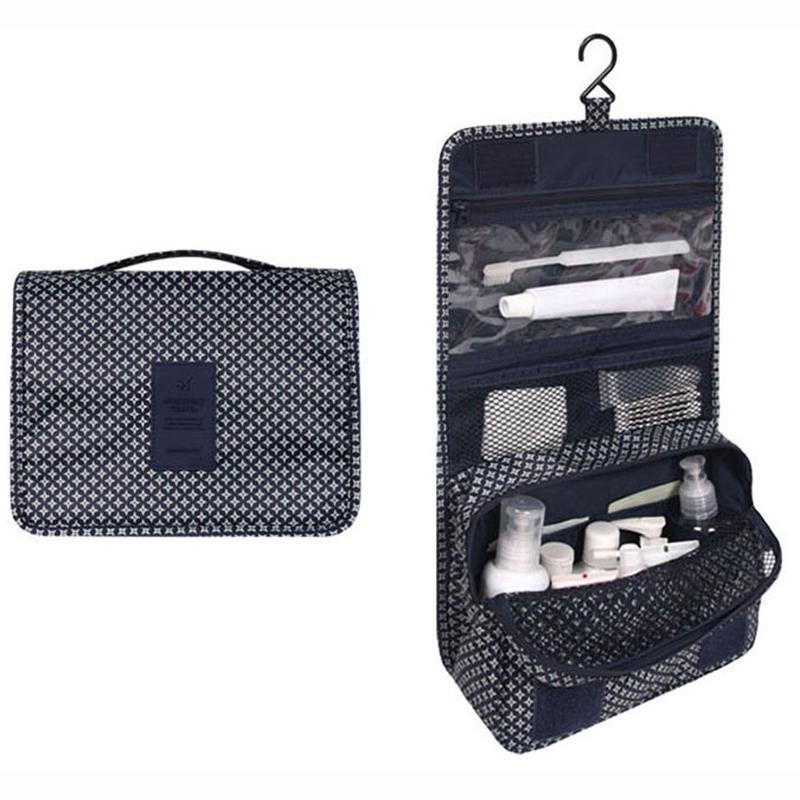 Hanging Bag Makeup Cosmetic Bag Wash Organizer Toiletry Case Cosmetic Bag Wash Bag Storage Pouch Makeup Bag Travel Jewelry Accessory