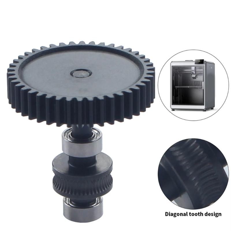 3D Printer Replacement Extruder Gear Management for Plus Hardened Steel Extruder Gear Assembly 3D Printer Accessories