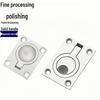 304 Stainless Steel Ring Handle Hatch Pull for RV or Yacht Decks