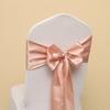 Self Tie Chair Ribbon Ties Elegant Design Chair Cover Decoration  Festival Celebration