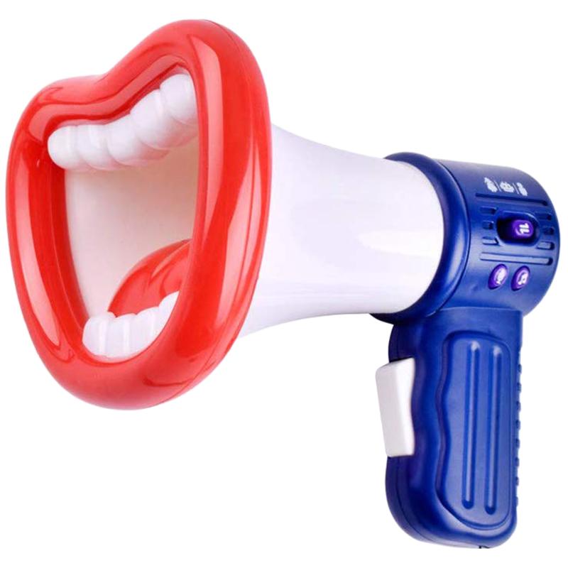 ABNR Mini Funny Vocal Voice Changer Loudspeaker Recording Gift Three Sound Effects Variable Sound For Children Kids