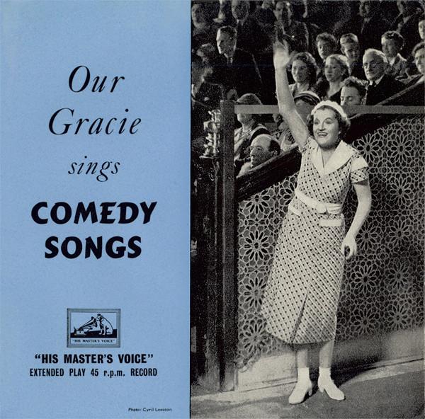 

7inch Record GRACIE FIELDS Our Gracie Sings Comedy Songs 7EG8299 His Masters Vo 1957 UK Pop Used