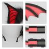 Bat Ears Headbands Teens Anime Cosplay Hairband Women Faux Furs Plush Hair Hoop for Cosplay and Themed Parties