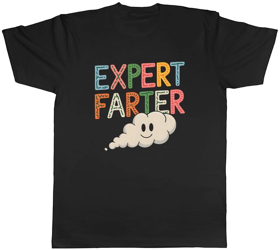 

Expert Farter Funny Farting Fart Joke Smelly Mens T-Shirt Tee Gift Top 100