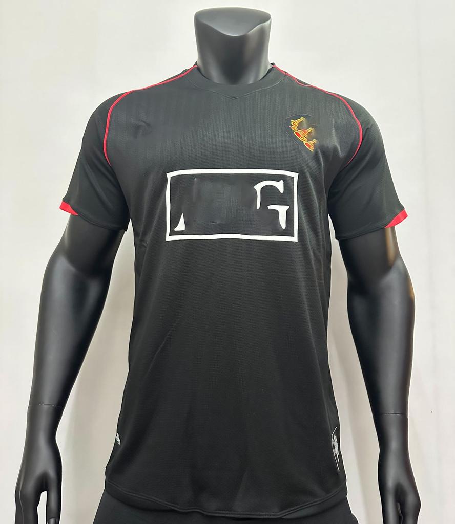 Club retro jersey home and away retro top nostalgic league Champions League version short sleeve Red Devils main Real Madrid