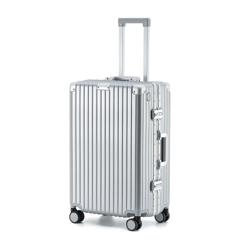 DK Multi-functional PC Aluminum Frame Spinner Suitcase
