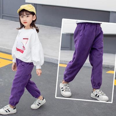 Pantaloni per bambini Vestiti autunnali e invernali Ragazzi e ragazze Pantaloni esterni caldi per il tempo libero alla moda
