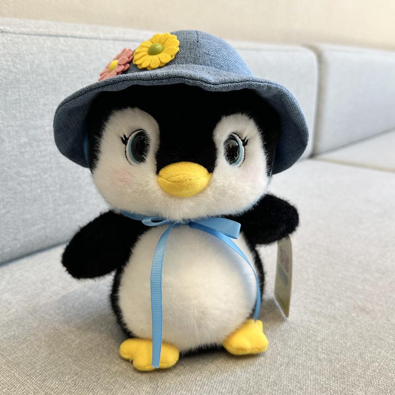 Cute Penguin Plush Toy Stuffed Animal Doll Soft Short Plush Kids Birthday Gift