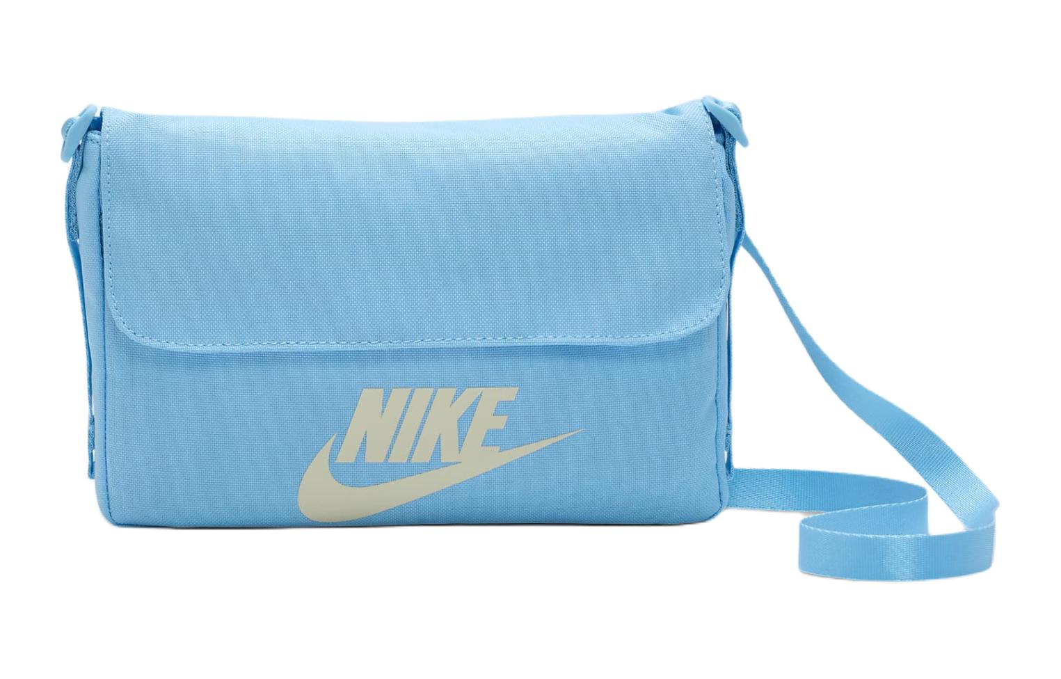 

Nike Polyester Messenger Bag, Shoulder Bag, Crossbody Bag Women s Water Bottle Blue & Coconut Milk CW9300-407