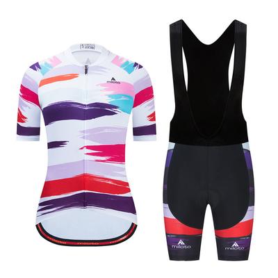 Ensemble Maillot de Cyclisme d'Équipe pour Femmes, Vêtements de Vélo VTT, Tenues de Vélo de Course, Ensemble Combinaison de Cyclisme Respirante Été 2026
