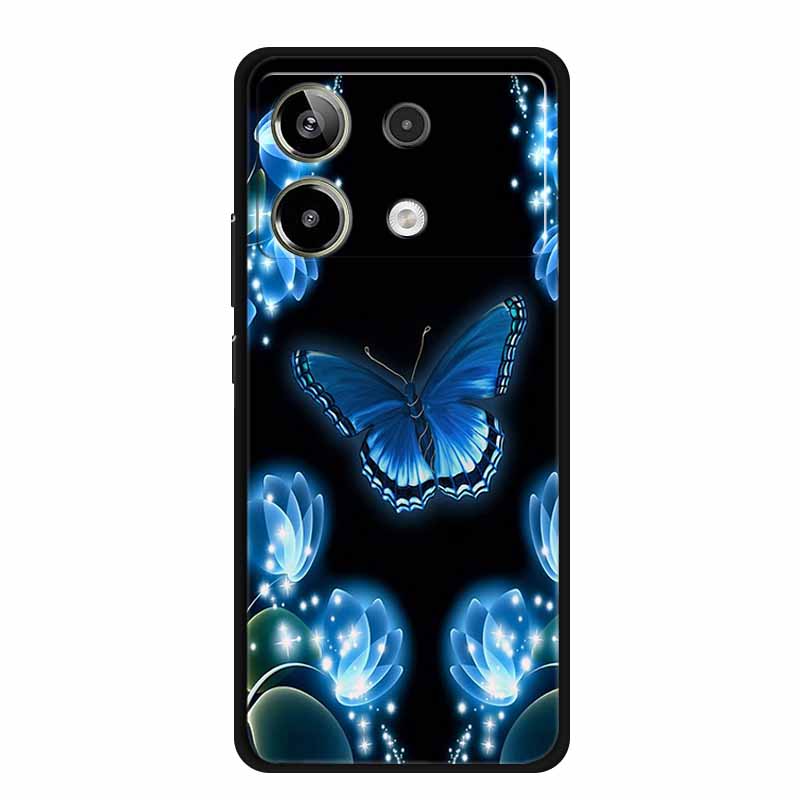 For Redmi Note 13R Pro Case Animals Soft Silicone TPU Phone Cases Back Cover For Xiaomi Redmi Note13R Pro Wolf Protector fundas