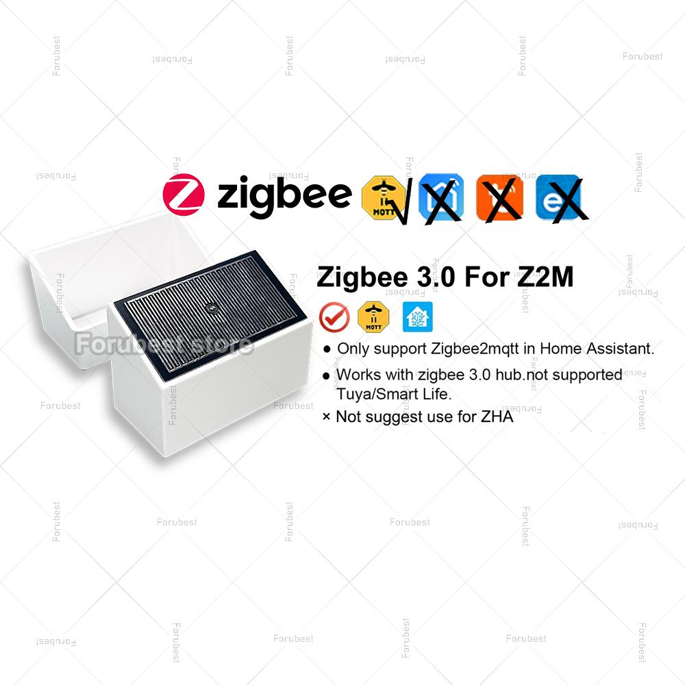 Zigbee Rain Sensor,Raindrop And illuminance Detection Real Time Monitor Rainwater Detector For Tuya Smart Life Z2M Need Gateway For Z2M Zigbee 3.0