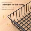 Dormitory Essentials Under-Shelf Storage Basket for University Desks and Wardrobes
