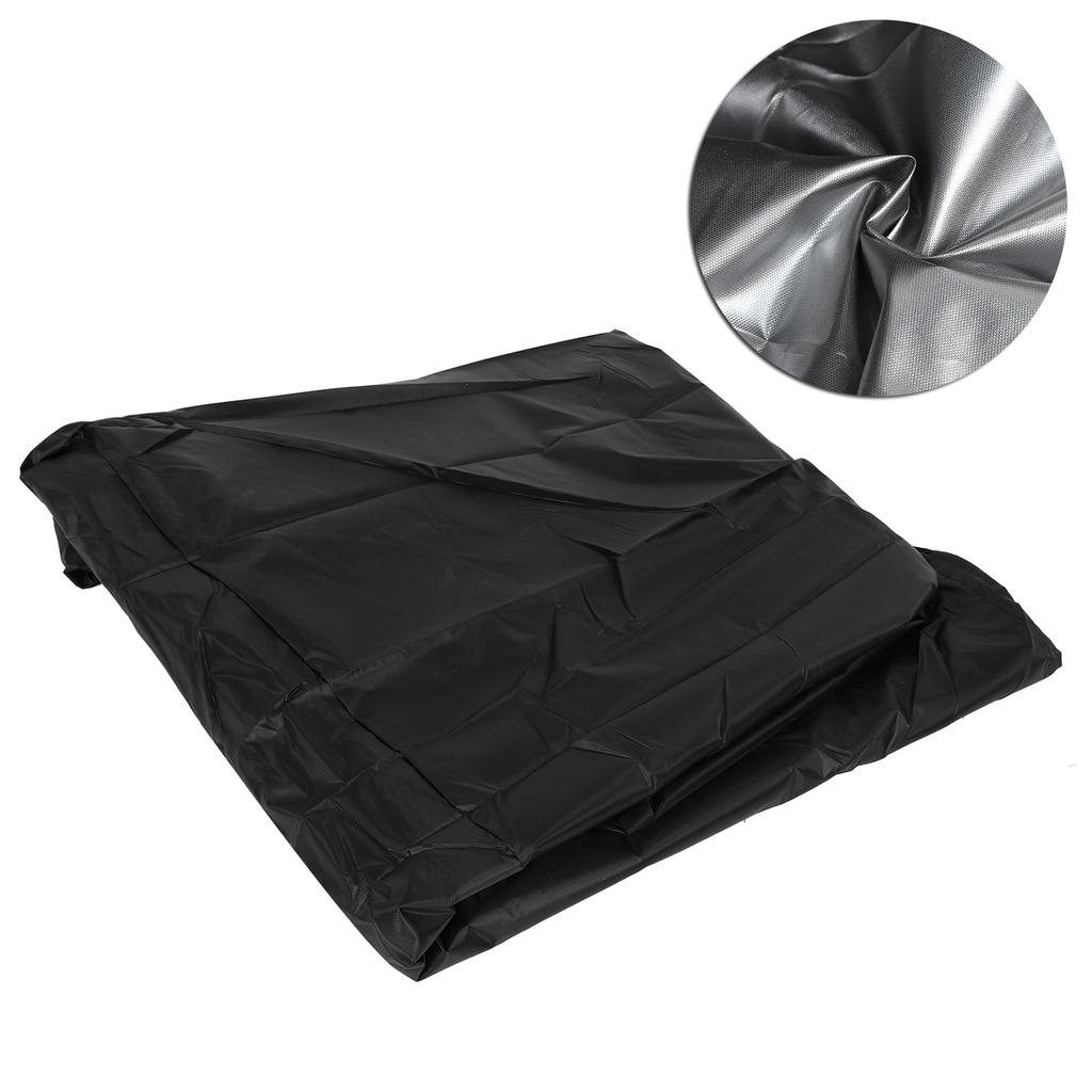 Outdoor Waterproof Garden Courtyard Hanging Swing Chair Cover Protector Black 230x200cm