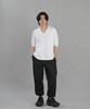 Seinteukeulu Wide Tapered Jogger Pants Wrg-358 Black Denim Brs