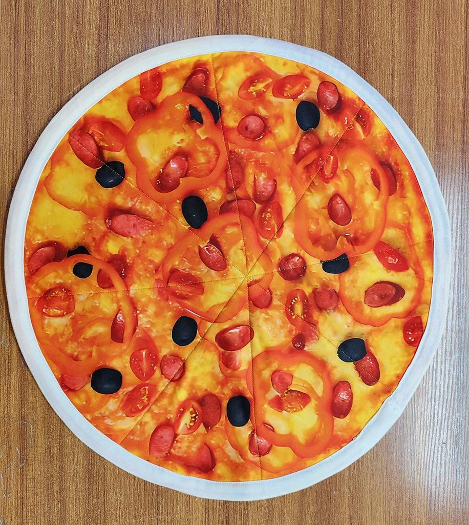 Dapo Rotating Pizza Dance Scarf - Octagonal Handkerchief Flow Star