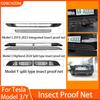 For Tesla 2019-2024 Model 3/Y Front Bumper Grill Mesh Air Inlet Vent Cover Grille Guards Protector Anti-insect Net Accessories