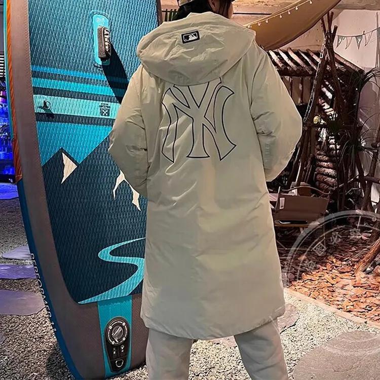 MLB Down Jacket Long Unisex White (Unisex) Down Jackets 3ADJB1426 50CRS 1
