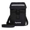 New Supreme Waterproof Cordura® Nylon Camera Bag, Crossbody Bag, Shoulder Bag Regular Unisex Black SUP-FW24-B01