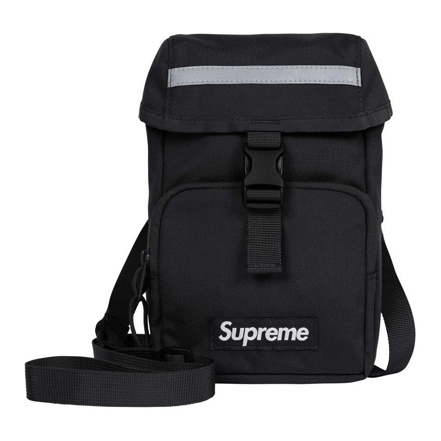 New Supreme Waterproof Cordura® Nylon Camera Bag, Crossbody Bag, Shoulder Bag Regular Unisex Black SUP-FW24-B01