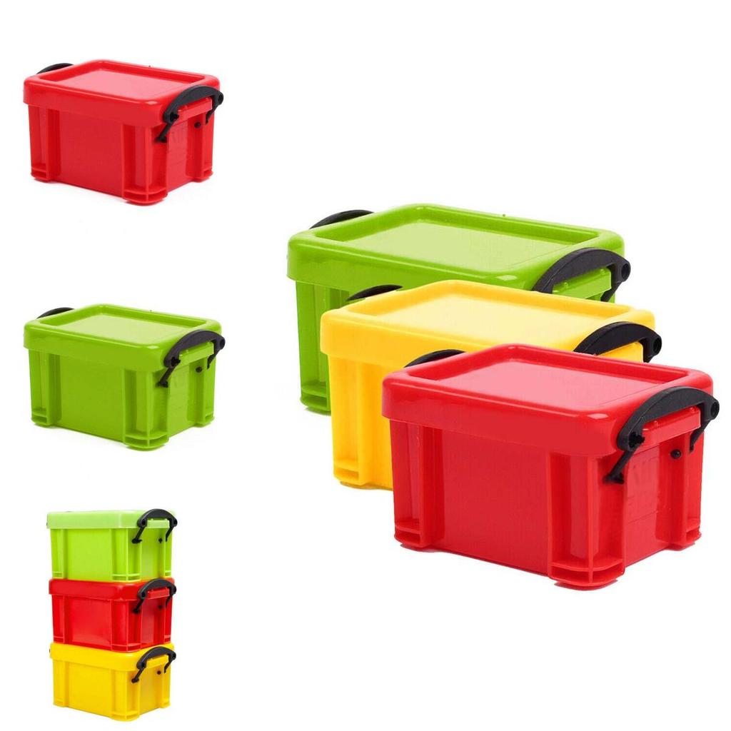 Durable Plastic Storage Box For 110 Scale Rc Rock Crawler Accessories With Realistic Looks