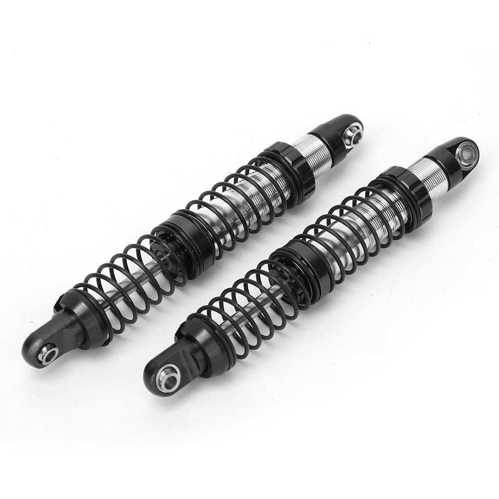 102mm Double Spring Shock Struts Damper Fit for Traxxas Trx 4  RC Car ModelBlack B8260SBL