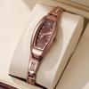 Orologio da Donna Casual Ovalato con Bracciale in Acciaio – Movimento al Quarzo