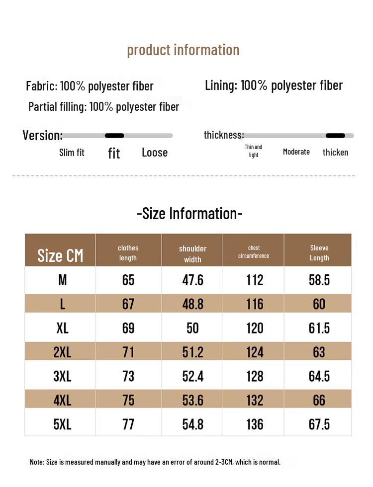 ROMON Men's Plush-Lined Casual Lapel Jacket