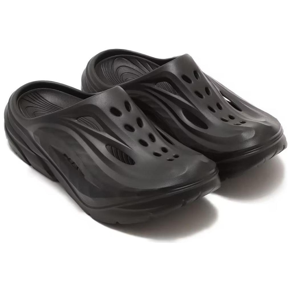 HOKA Ora Recovery Mule Triple Black Unisex Sneakers 1147951-BBLC