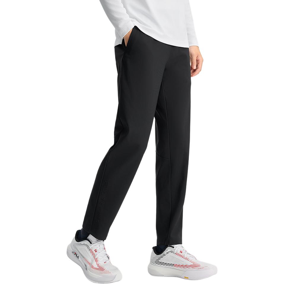 FILA Knitted Sweatpants Men's Pitch Black A11M513604F-BK